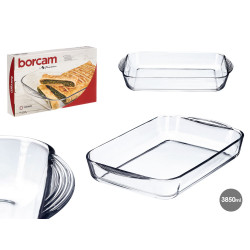 BANDEJA RETANGULAR BORCAM 3850ML