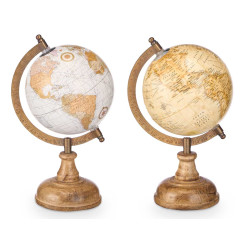 GLOBO TERRAQUEO 12,5CM DIAM SURT 2 MOD MATE