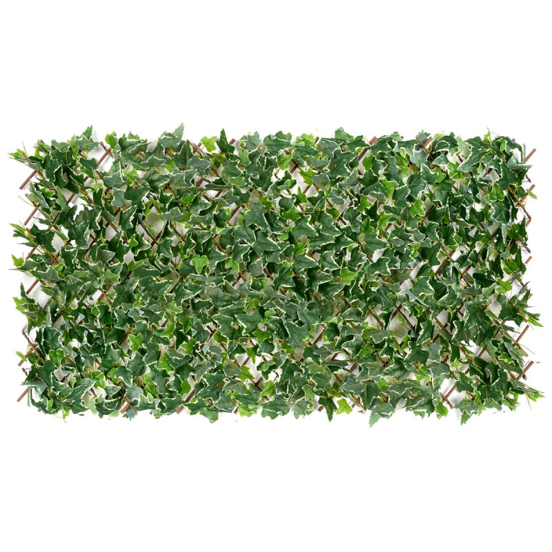 EXTENDABLE PANEL 9+E65:E880X180CM GREEN WHITE LEAF