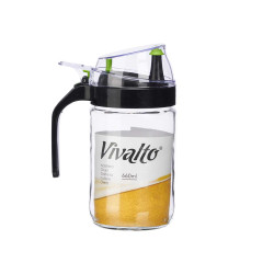 AERADOR OLEO VIDRO 660ML PRETO