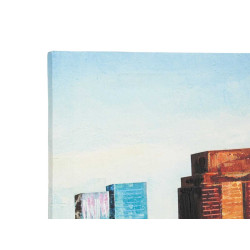 TELA DIPINTA CITTÀ COLORE 60X110CM ASSORT.2