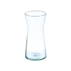CRYSTAL VASE WIDE MOUTH 26CM
