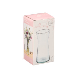 CRYSTAL VASE WIDE MOUTH 26CM