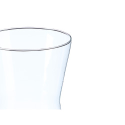 VASO VETRO BOCCA LARGA 26CM