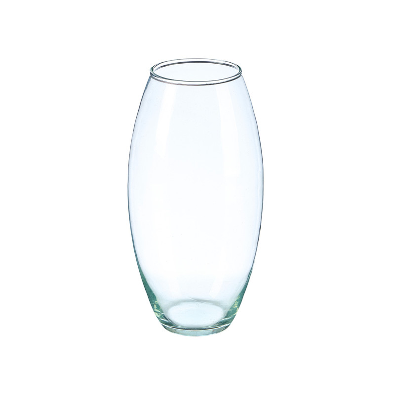 VASO VETRO BOMBATO 26CM