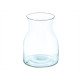WIDE CRYSTAL VASE 20CM