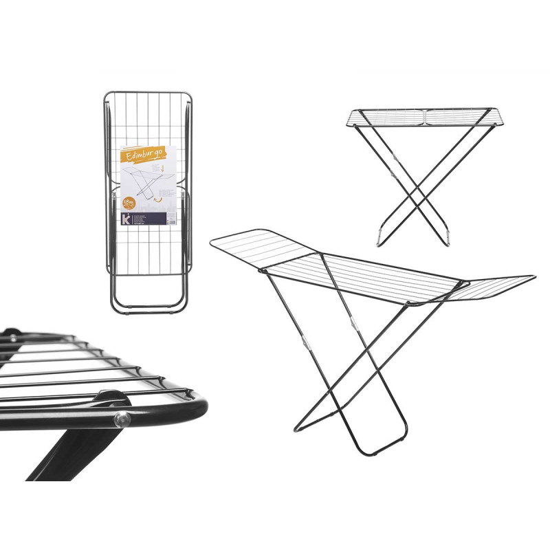 ESTENDAL METALICO 18 METROS PRETO