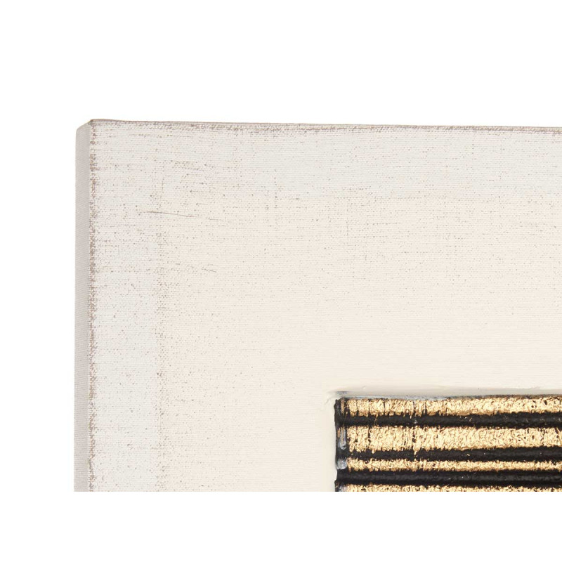 TELA RILIEVO RIGHE ORO NERO 35X90CM ASSORT 2