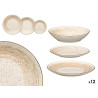 12PCS TABLEWARE BROWN BRUSHED FINISH