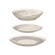 12PCS TABLEWARE GRAY BRUSHED FINISH