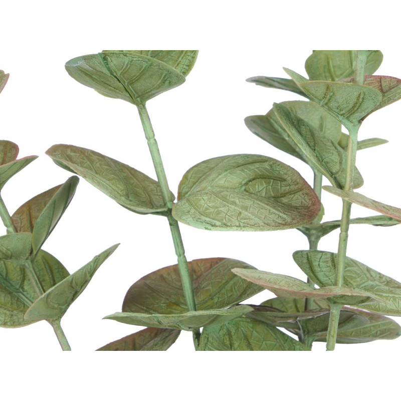 MATTE GLOSS POT ROUND LEAF PLANT ASSORTED 4 COL