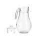 GLASS JAR 1,8 L WIHT GLASS TOP