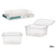 RECIPIENTE PLÁSTICO RECTANGULAR 500ML 