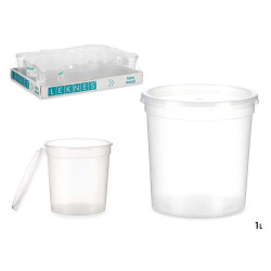 RECIPIENTE PLÁSTICO REDONDO 1000ML 