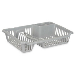 DISH DRAINER SMALL SILVER