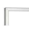 MIROIR CADRE ARGENT 32X122CM