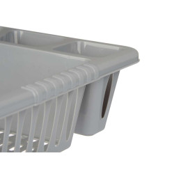 DISH DRAINER SMALL SILVER