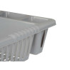 DISH DRAINER SMALL SILVER