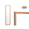MIROIR CADRE BRONZE 32X122CM