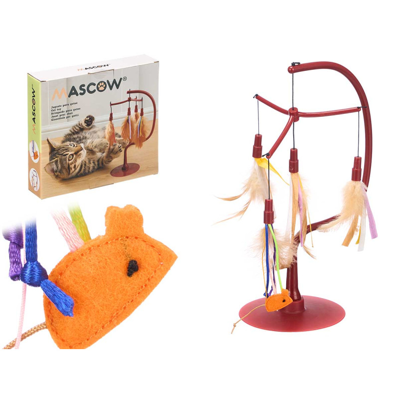 BRINQUEDO DE PENAS PARA GATOS