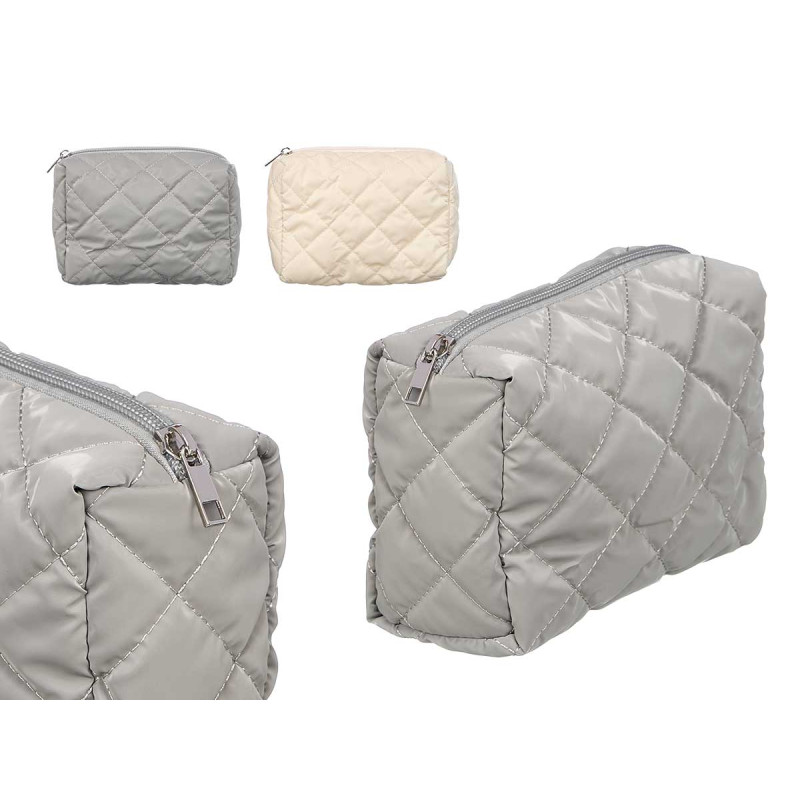 TROUSSE RECTANGULAIRE ASSORTIE 2 COUL CREME GRIS