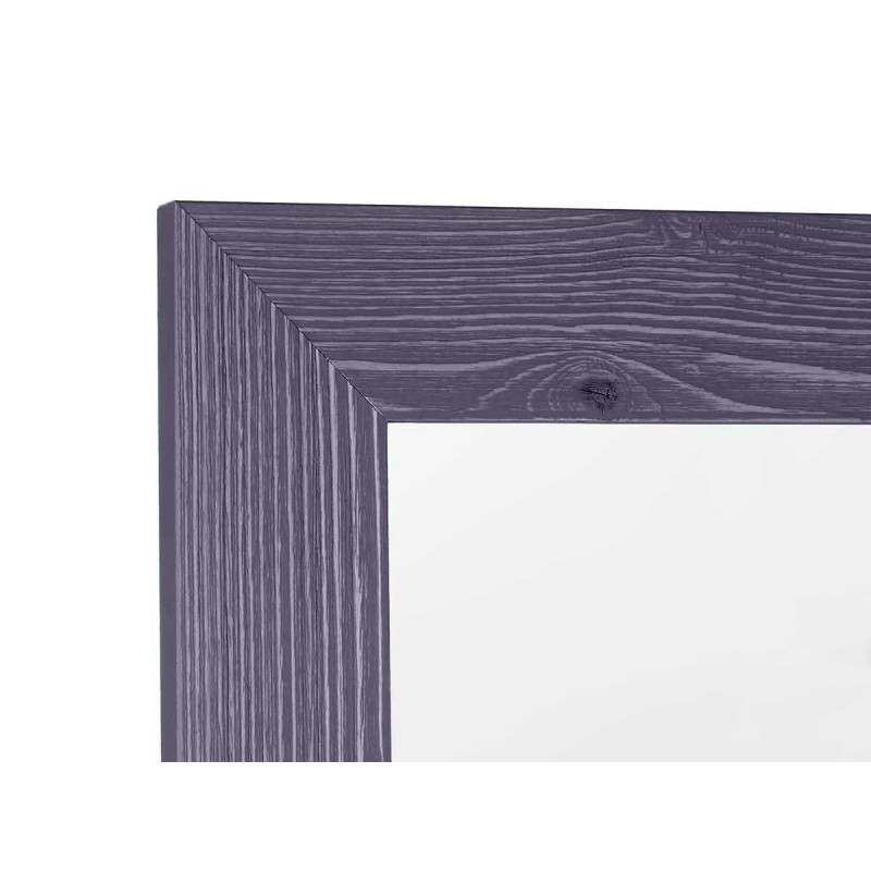MIROIR CADRE BLEU 60X80CM