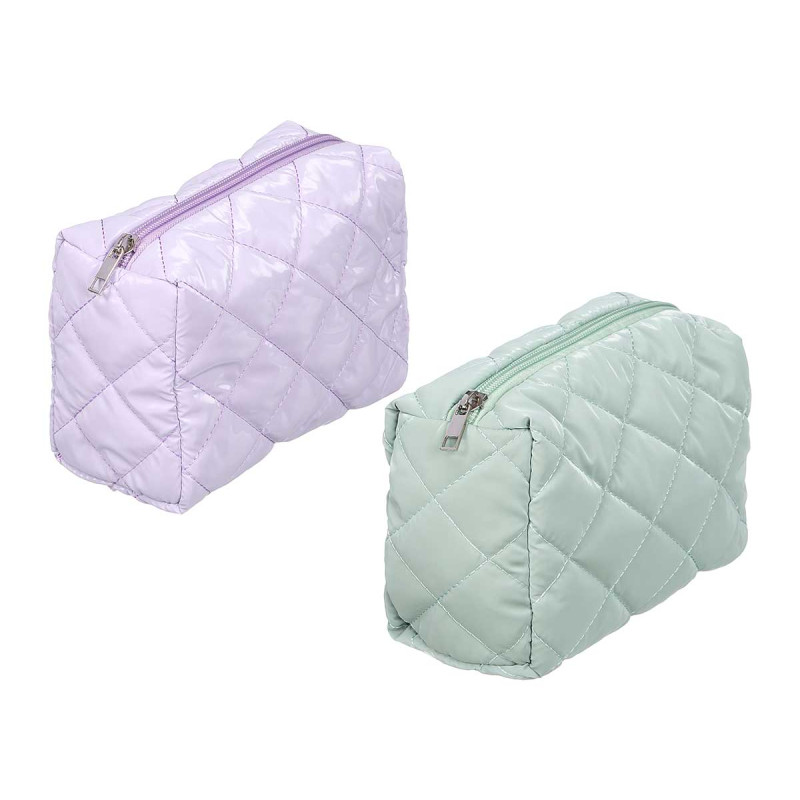 NECESER RECTANGULAR SURT 2 COL LILA VERDE