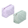 RECTANGULAR TOILETRY BAG ASRT 2 COL PURPLE GREEN
