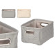 CESTINO ORGANIZZATORE MISTO 2 COL CREMA GRIGIO