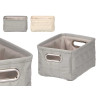 PANIER ORGANISATEUR ASSORTI 2 COUL CREME GRIS