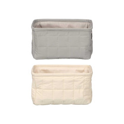 ORGANIZER BASKET ASRT 2 COL CREAM GRAY