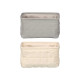 ORGANIZER BASKET ASRT 2 COL CREAM GRAY