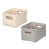 ORGANIZER BASKET ASRT 2 COL CREAM GRAY