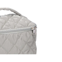 NECESSAIRE ASA SORT 2 COR CREME CINZA