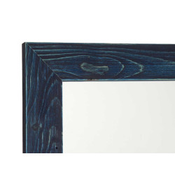 MIROIR CADRE BLEU 50X150CM
