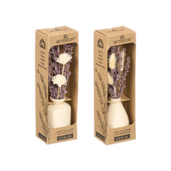 TALL SMALL LAVENDER VASE ASSORTED 2 DESIGNS