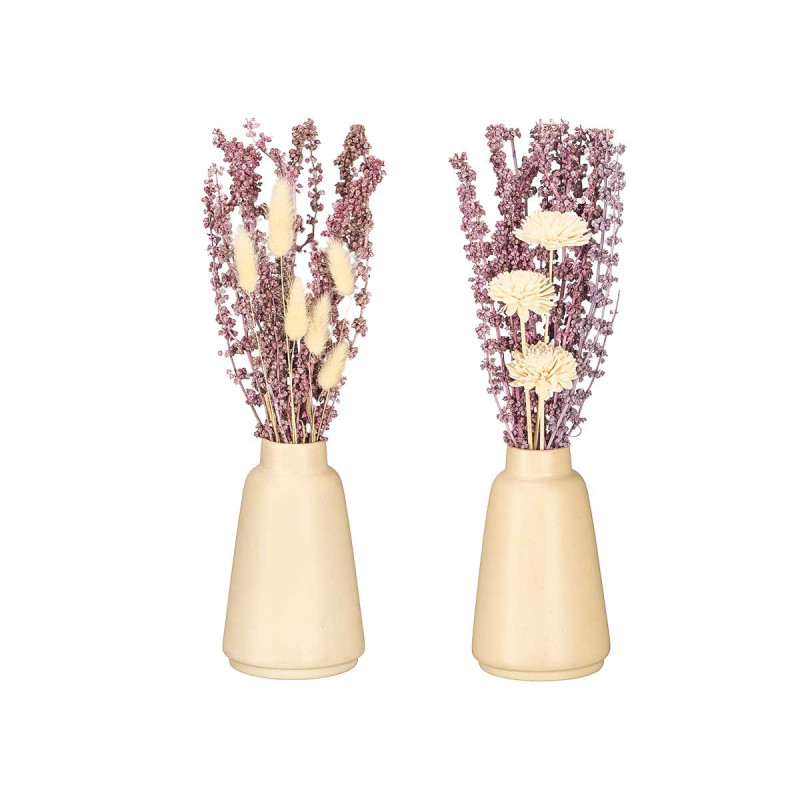 TALL LAVENDER VASE ASSORTED 2 DESIGNS