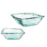 CENTRE DE TABLE VERRE INCA 23CM