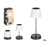 BLACK TELESCOPIC TABLE LAMP