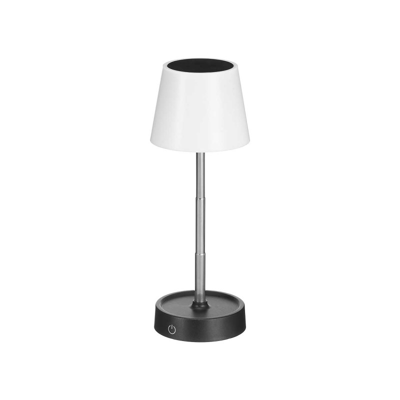 LAMPE TABLE TELESCOPIQUE NOIRE