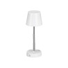 WHITE TELESCOPIC TABLE LAMP