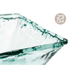 CENTRE DE TABLE VERRE INCA 23CM