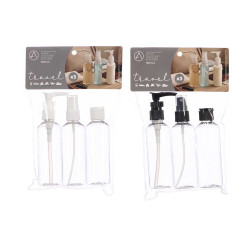 SET 3PCS TRAVEL ASSORTMENT 2 COL