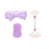 SET 3PCS FACIAL EXFOLIATING DOBLE ROLLER AST 2 COL