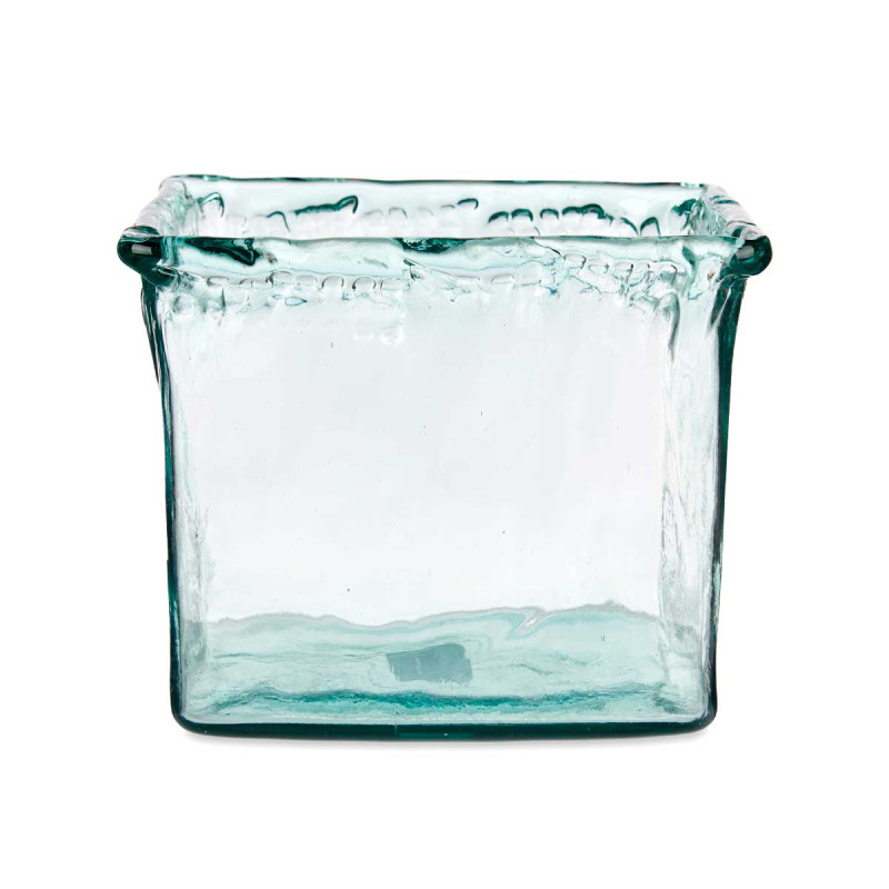 CENTRE DE TABLE VERRE INCA 22CM