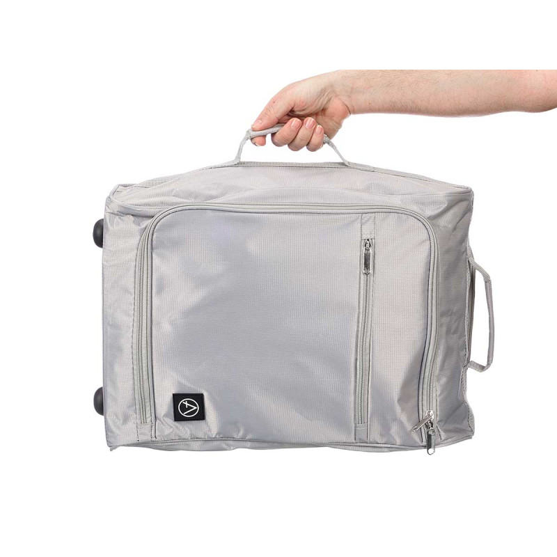 MOCHILA TROLLEY CABINA GRIS