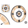 HORLOGE MURALE ENGRENAGE METAL 60 CM