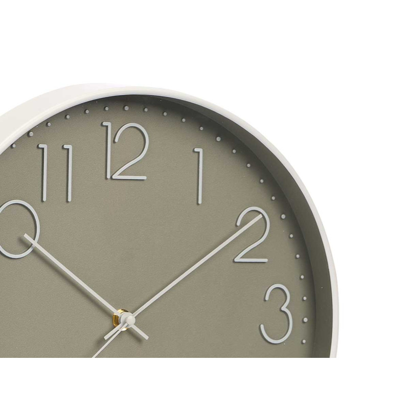 ROUND CLOCK 30CM SIMPLE ASSORTED 3