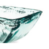 GLASS  CENTERPIECE MESINA 25CM