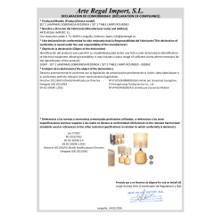 SET 2 LAMPES DE TABLE RONDES